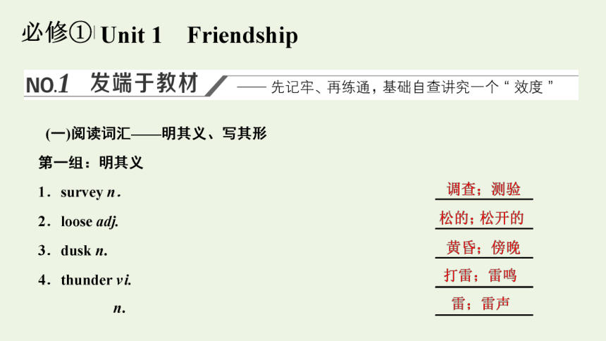人教版（新课程标准）必修1 Unit1 Friendship课件（68张ppt）