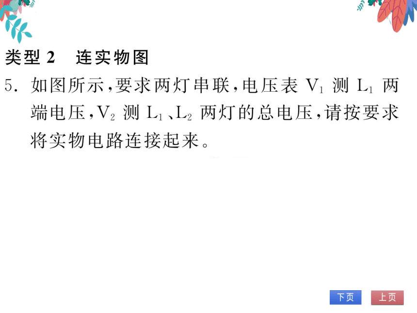 【人教版】物理九年级全册 第16章 专题七 含电表、变阻器的电路作图与分析  习题课件