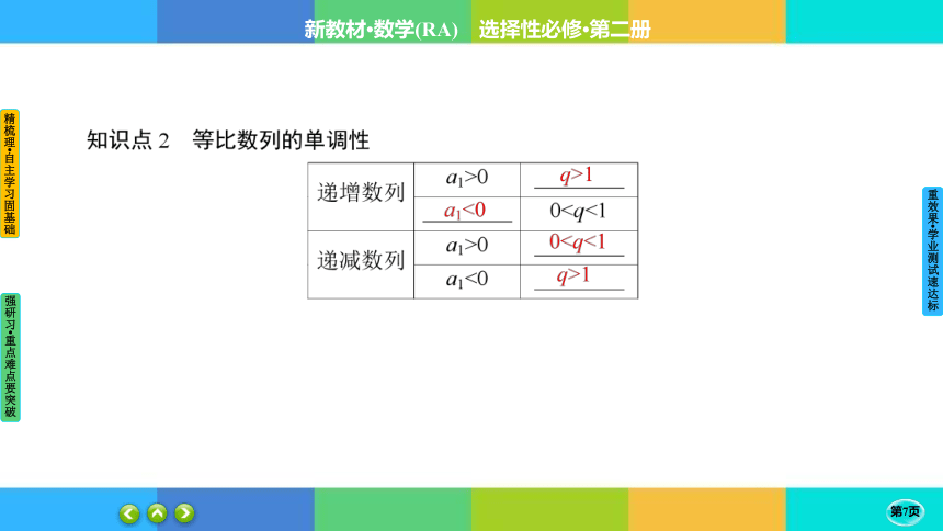 4-3-1-2 等比数列的性质及应用--高中数学 人教A版  选择性必修二(共35张PPT)