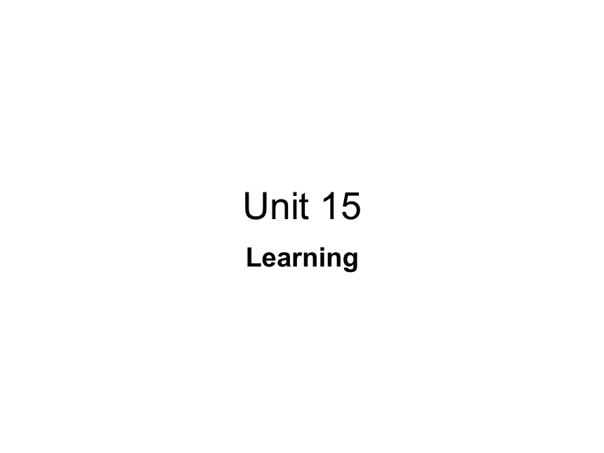 2高中英语北师大版必修五Unit 15 Learning知识点检测课件（95张ppt）