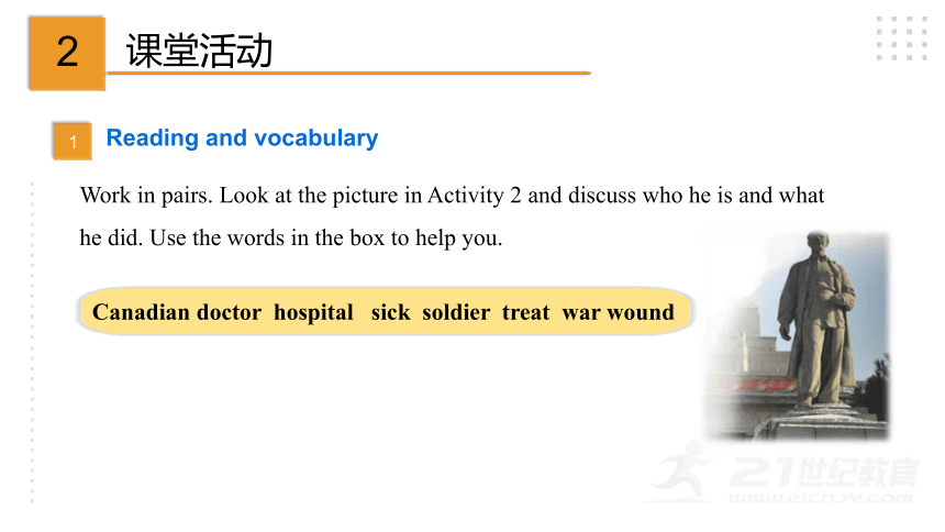 Module 3 Heroes Unit 2There were few doctors,   so he had to work very  hard on his own.课件39张PPT