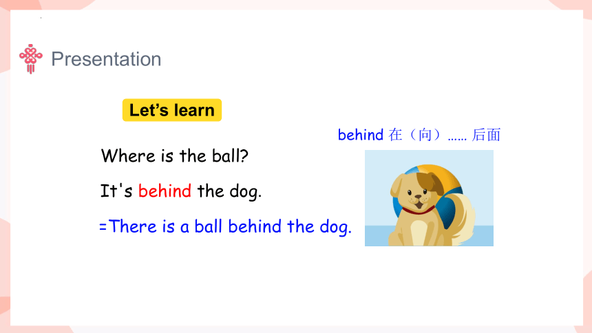 Unit 5 There is a big bed Part B Let’s learn & Find and say 课件(共23张PPT)