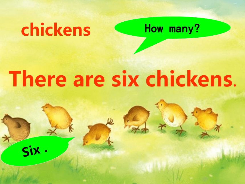 Lesson U A Chicken or Seven Chickens？课件 （共24张PPT）