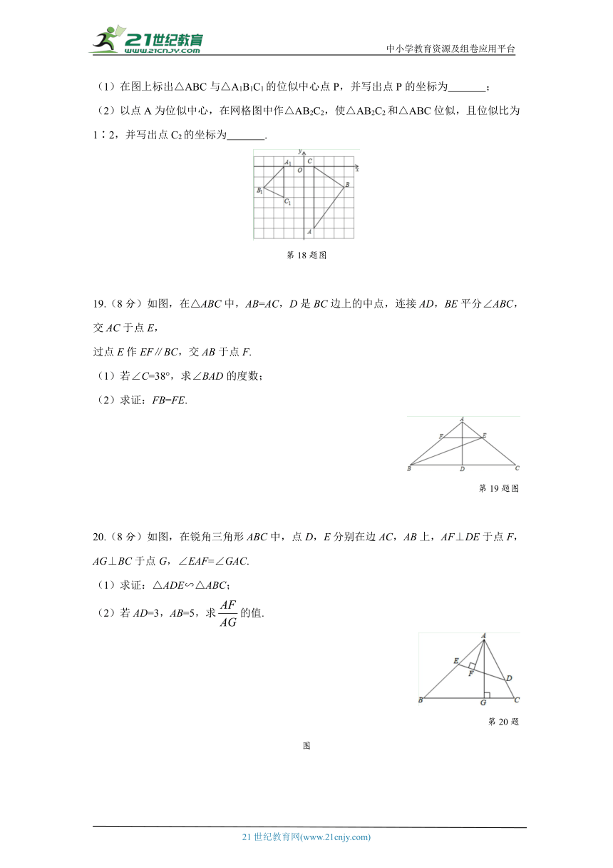 2023年中考数学专题复习——专项训练（四）图形初步、三角形、相似形（含答案）