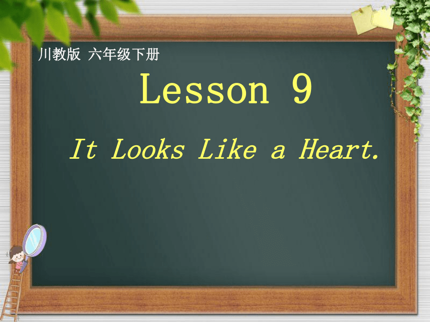 Lesson 3 It Looks Like a Heart.课件（18张）