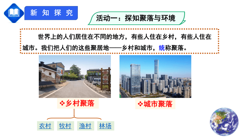 人教版七上地理4.3《人类的聚居地—聚落》 课件（40张ppt)