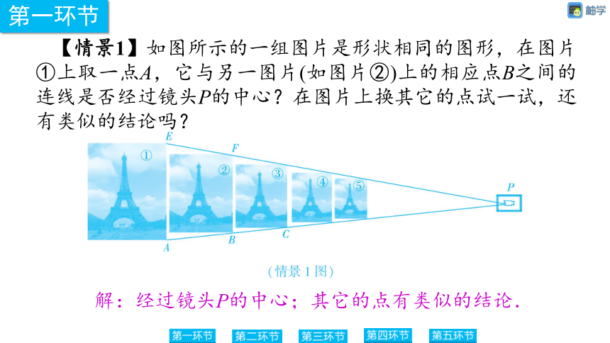 【慧学智评】北师大版九上数学 4-12 图形的位似1 同步授课课件