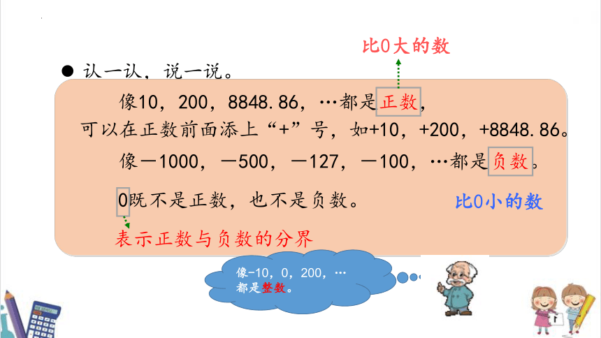 第七单元 第2课时 正负数（课件）四年级数学上册 北师大版(共13张PPT)