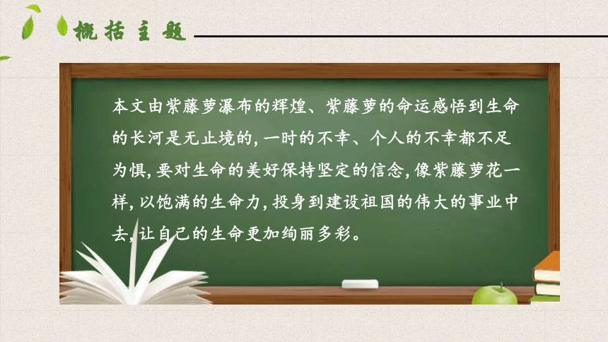 18  紫藤萝瀑布  第二课时  课件