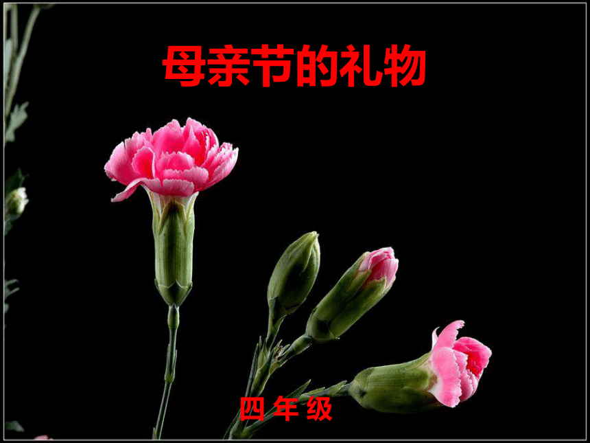 辽海版四年级下册美术 第6课 母亲节的礼物 课件(共21张PPT)