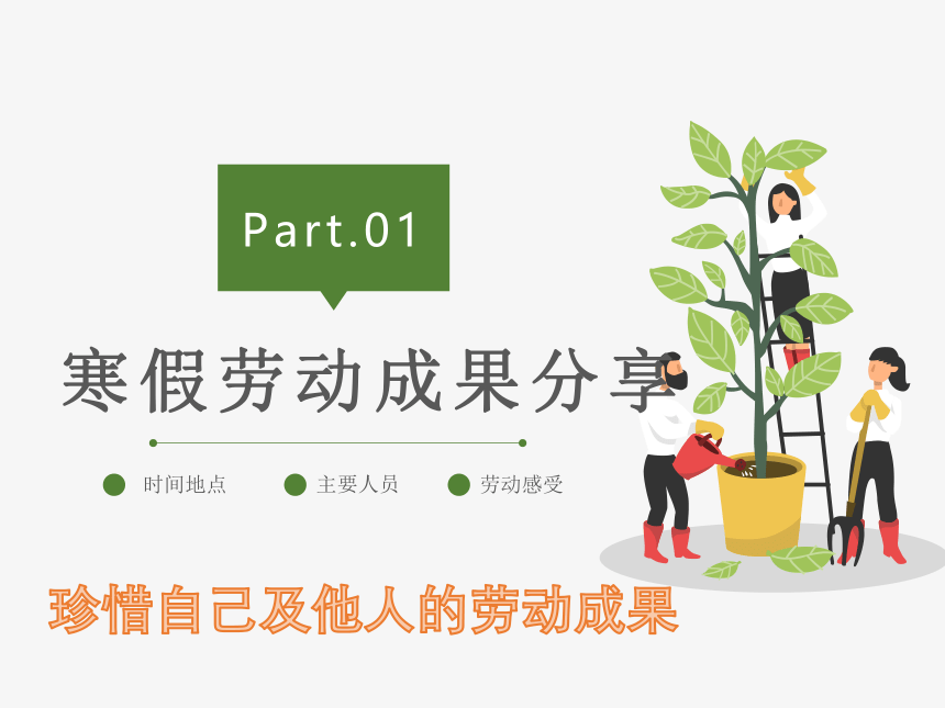 劳动课第一课 课件(共14张PPT) 小学劳动通用版