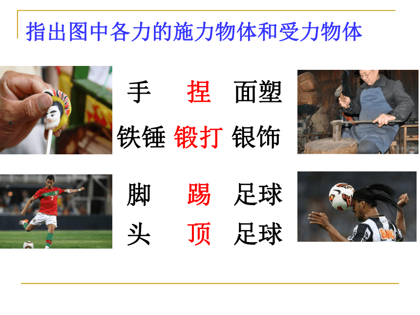 2021-2022学年沪科版物理八年级 6.1力  课件(共26张PPT)