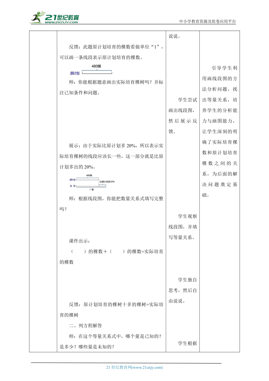 新课标核心素养目标苏教版六上6.9《列方程解决稍复杂的百分数实际问题（2）》教学设计