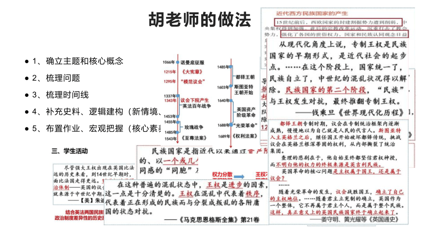 2023高考复习：融通视角下的教材文本逻辑梳理课件（24张PPT）