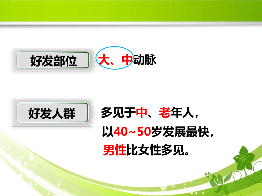 6.1动脉粥样硬化的危险因素 课件(共35张PPT)《病理学》同步教学（人卫版）