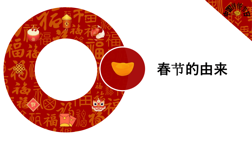 中国传统节日-春节-小学生主题班会通用版课件(共25张PPT)