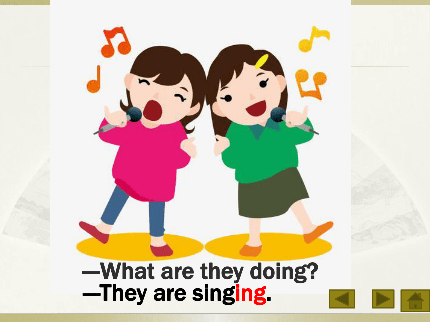 Unit 1 Going to Beijing>Lesson 3 Who Is Singing?课件（共25张PPT）