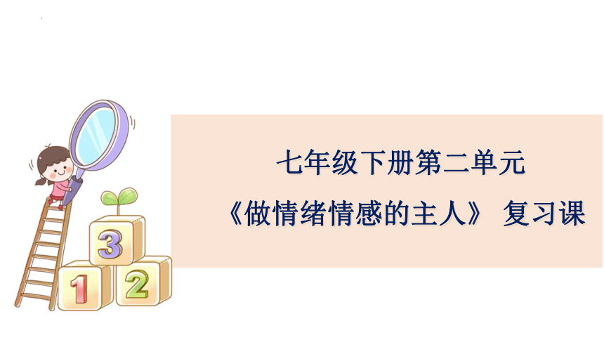 第二单元做情绪情感的主人复习课件（26张幻灯片）