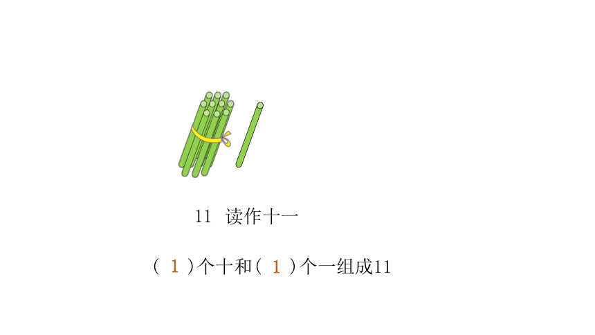 小学数学 人教版 一年级上6.1  11～20各数的认识   课件(26张ppt）