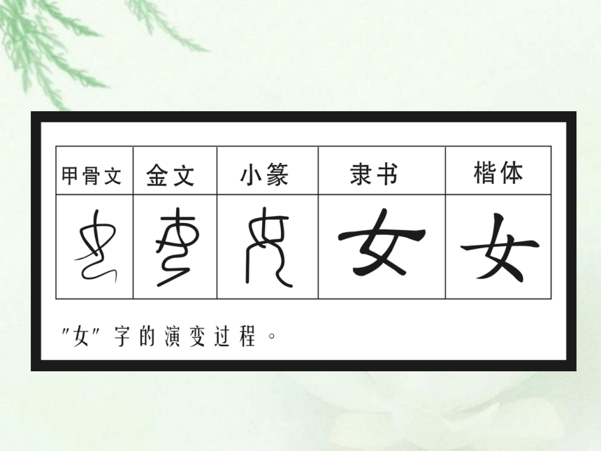 湘美版五年级上册书法 第1课女字旁 课件（16张PPT）