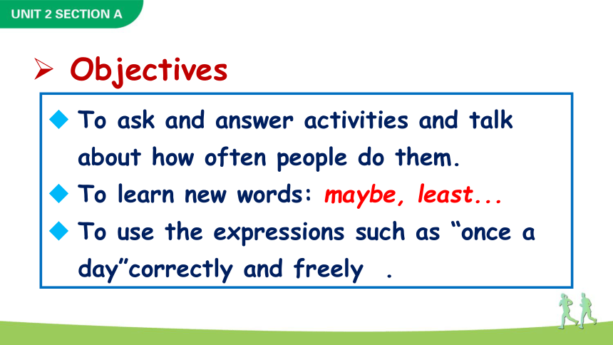 Unit 2  How often do you exercise Section A Grammar Focus-3c课件(共33张PPT)