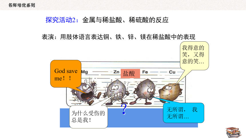 人教版化学九年级下册  10.1.2 酸的化学性质  同步课件（14张PPT）