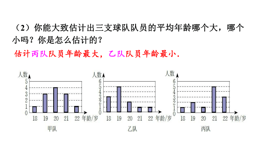 6.3 从统计图分析数据的集中趋势  课件（共19张PPT）