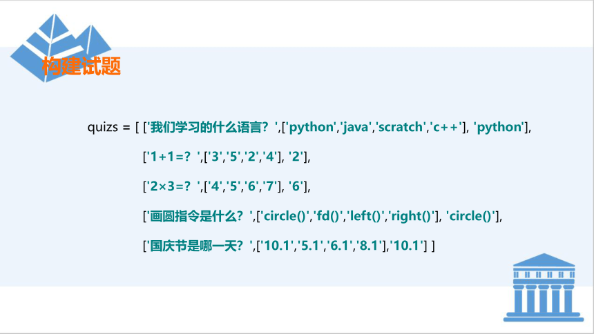小学课后服务 Python少儿编程 提高篇：1-自创试卷 课件 (15张PPT)