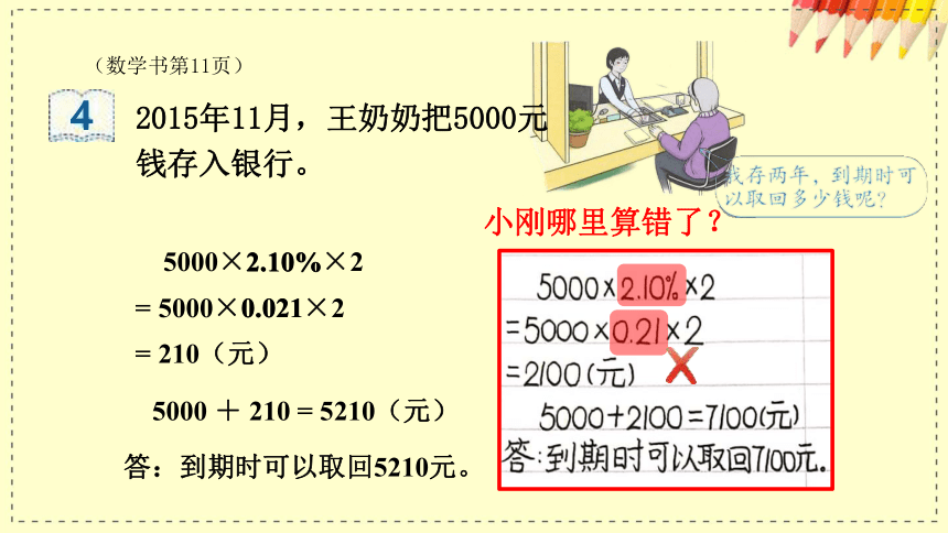 人教版数学六年级下册2.9你会理财吗课件（25张PPT)