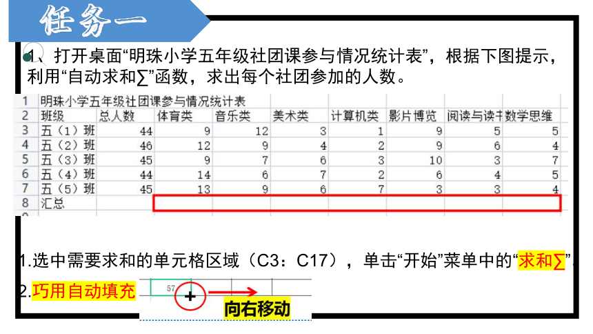 浙摄影版（2020） 五年级上册 信息科技 第2单元 第8课 数据表的美化 课件（共7张PPT）