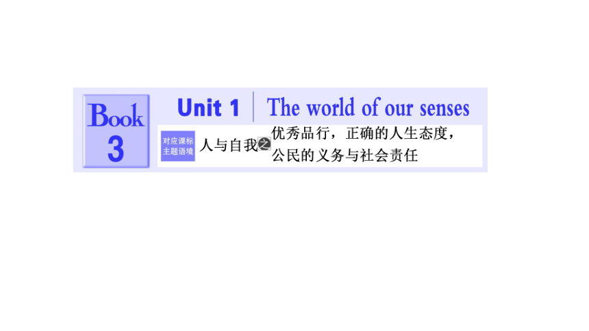 牛津译林版高一下册模块3Unit1 The world of senses 重点词汇讲解课件（38张ppt)