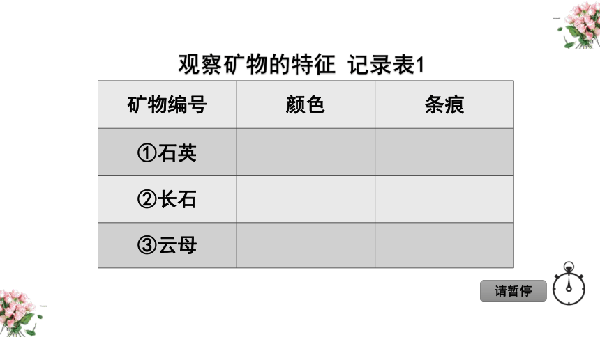 3.岩石的组成 课件（16张PPT）