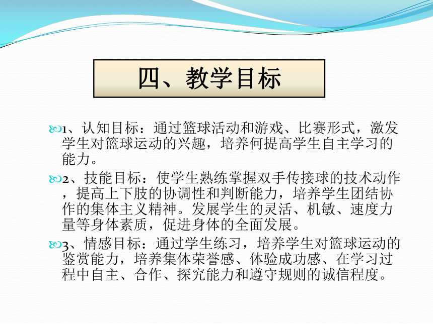 人教版七年级体育 4.2篮球 双手胸前传球 说课  课件（17ppt）