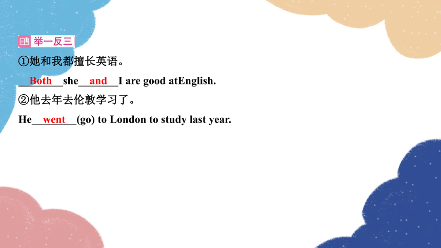 2023年冀教版中考英语二轮复习 第十二课时　简单句课件（30张PPT）