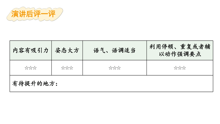 统编版语文六年级上册口语交际：演讲习作：多彩的活动语文园地二课件（30张PPT)