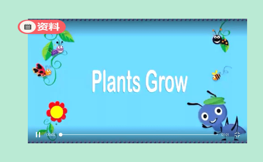 人教版三年级英语专题课一第2课时Lesson 2  Let’s plant课件（49张，内嵌视频）