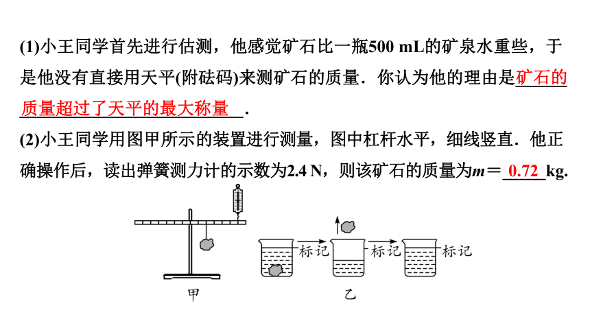 2024成都中考物理二轮专题复习 第8讲 测量物质的密度（课件）(共46张PPT)