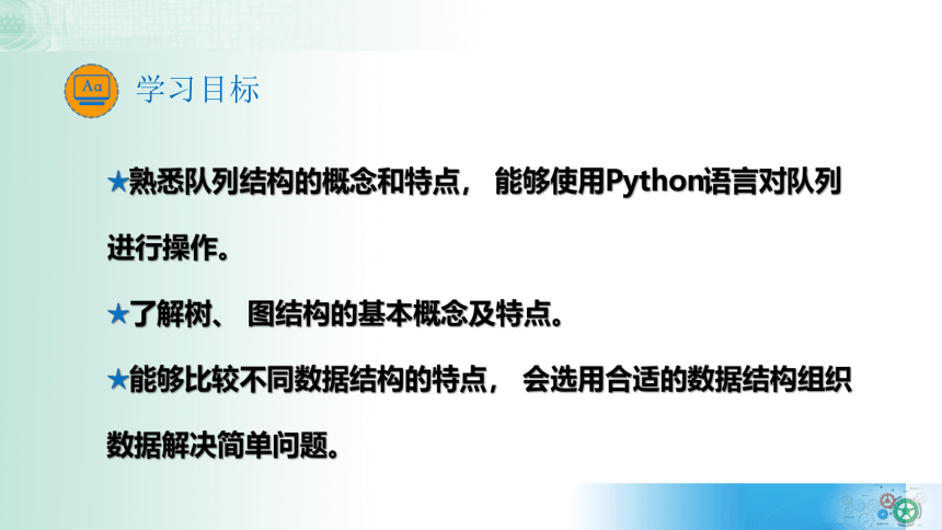 【新教材】2021-2022学年教科版（2019）高中信息技术必修一 3.2 数据与结构 课件（23张PPT）