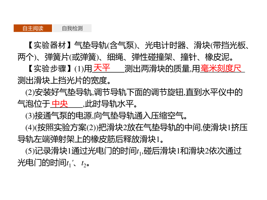 第一章　4　实验验证动量守恒定律—2020-2021【新教材】人教版（2019）高中物理选修第一册课件(共24张PPT)