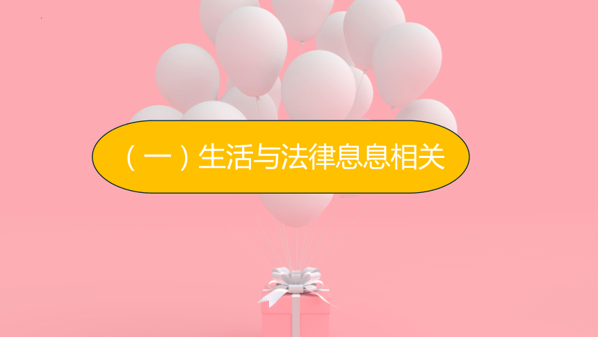 9.1 生活需要法律 课件(共20张PPT)-2023-2024学年统编版道德与法治七年级下册