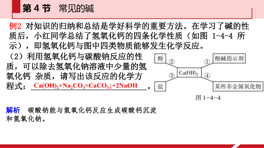 1.4 常见的碱 习题课件（23张ppt）