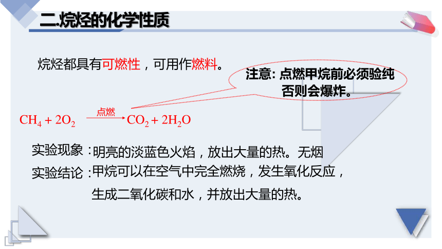 7.1.3烷烃的性质课件--高一下学期化学人教版（2019）必修第二册（50页PPT）