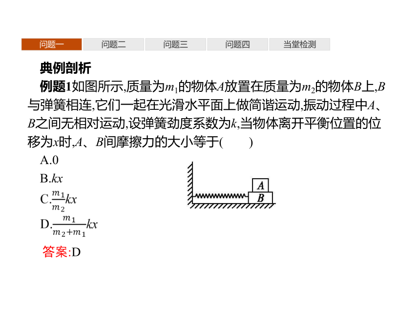 第二章　3　简谐运动的回复力和能量—2020-2021【新教材】人教版（2019）高中物理选修第一册课件(共37张PPT)