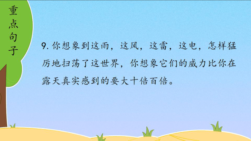 2020年部编版四年级语文下册 第一单元 复习课件（21张）