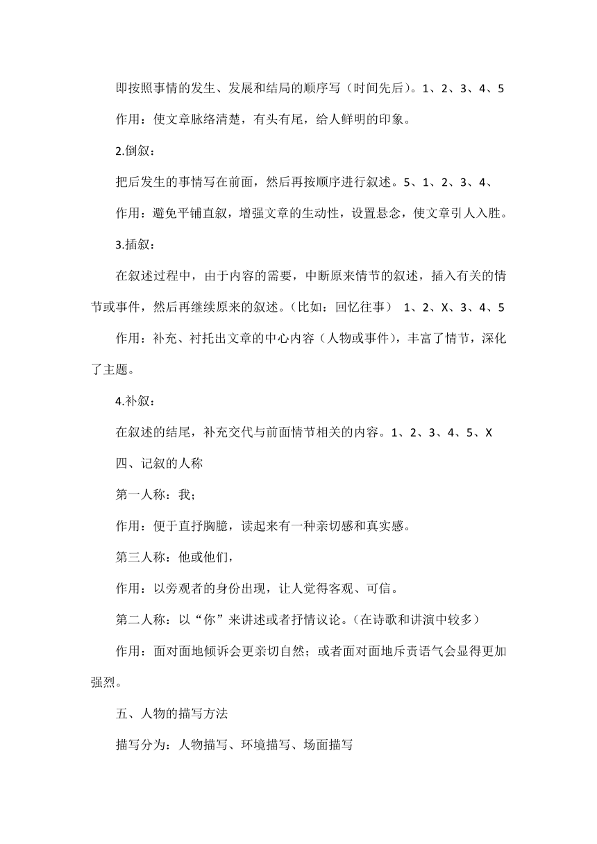 初中语文阅读题答题技巧大汇总