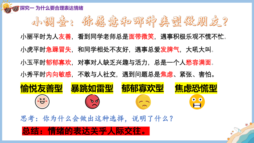 4.2情绪的管理课件(共21张PPT) 统编版道德与法治七年级下册