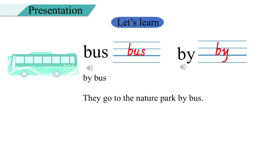 Unit 2 Ways to go to school Part A  Let's learn & Write and say 课件  (共26张PPT)