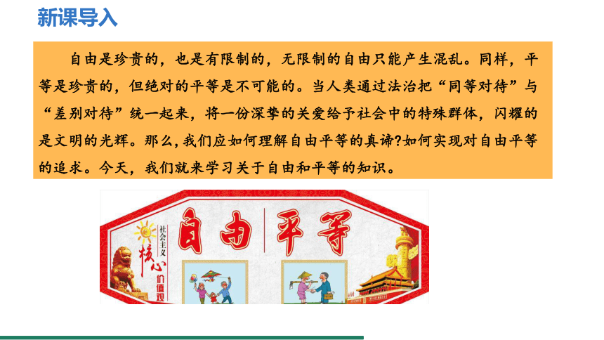 7.1 自由平等的真谛 课件（共20张PPT） 统编版道德与法治八年级下册