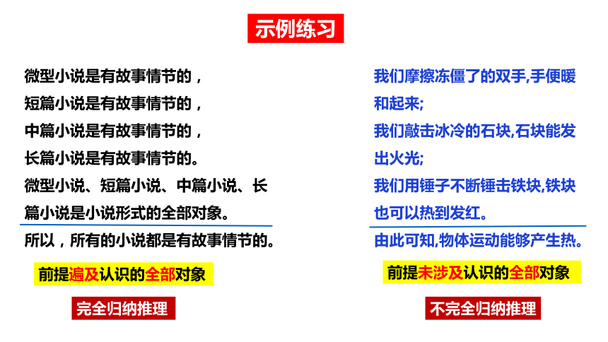 高中政治统编版选择性必修3 7.1归纳推理及其方法（共26张ppt）