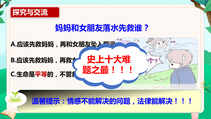 （核心素养目标）9.1 生活需要法律 课件(共23张PPT)